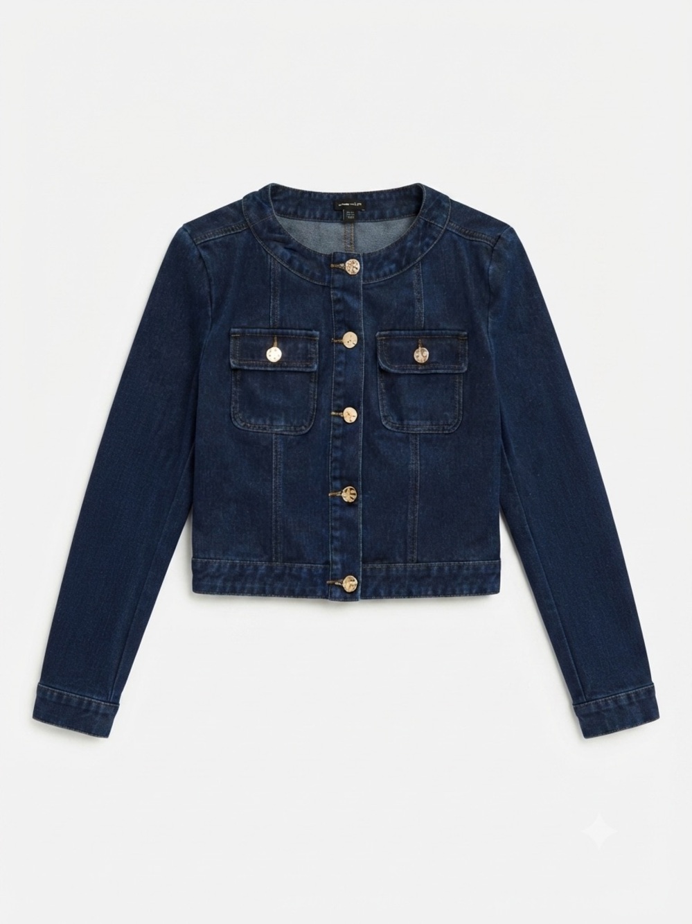 Karen Millen Dark Blue Denim Jean Jacket
